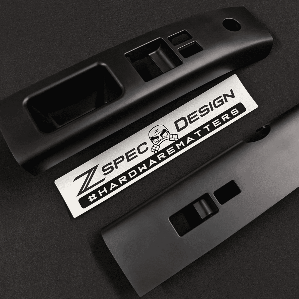 冨永ボンド 【S3号】ASPECTS ZSPEC 350z Z33 Interior Door Window Switch Finishers LHD 06-09, Black