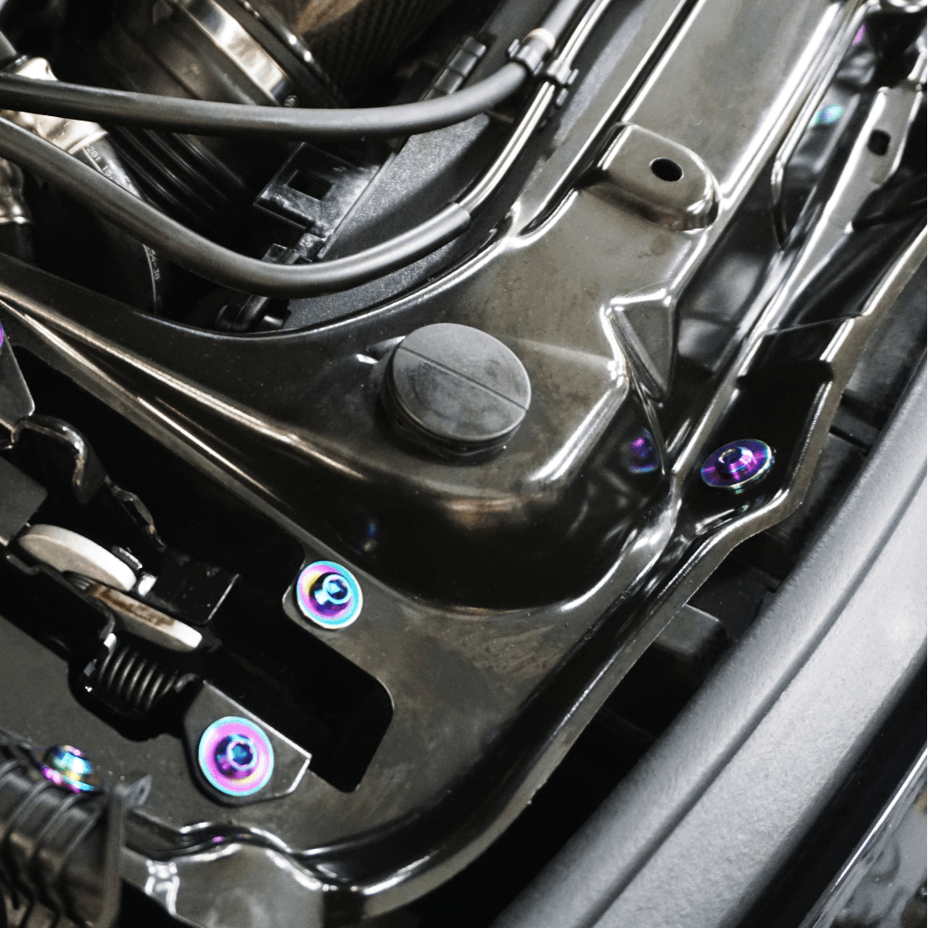 ZSPEC "Stage 2" Dress Up Bolts® Fastener Kit for '14-19 BMW 435i F32 3.0T, Titanium - ZSPEC Design LLC - Hardware Fasteners - 435i, bmw, F32, Fastener Kit, stage 2 - zspecdesign.com