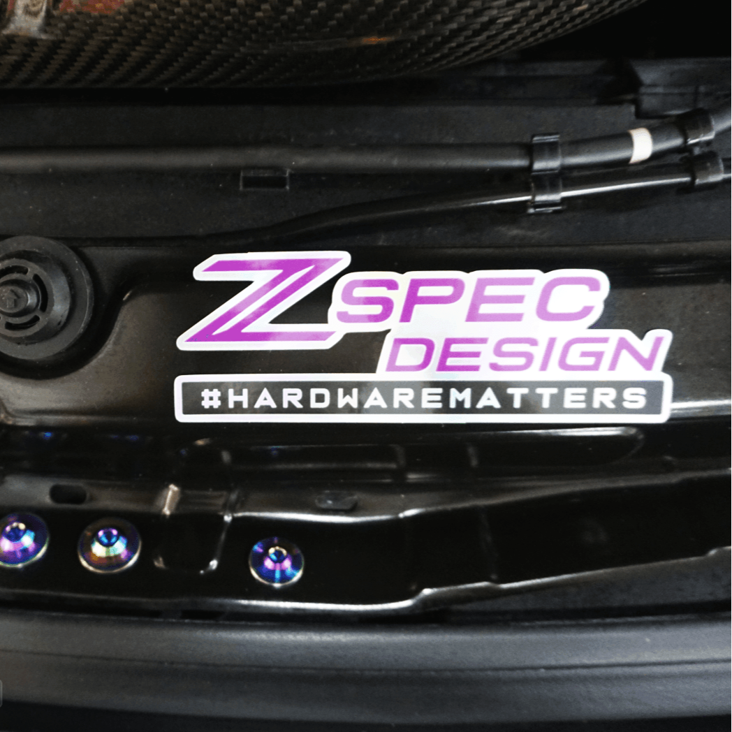 ZSPEC "Stage 2" Dress Up Bolts® Fastener Kit for '14-19 BMW 435i F32 3.0T, Titanium - ZSPEC Design LLC - Hardware Fasteners - 435i, bmw, F32, Fastener Kit, stage 2 - zspecdesign.com