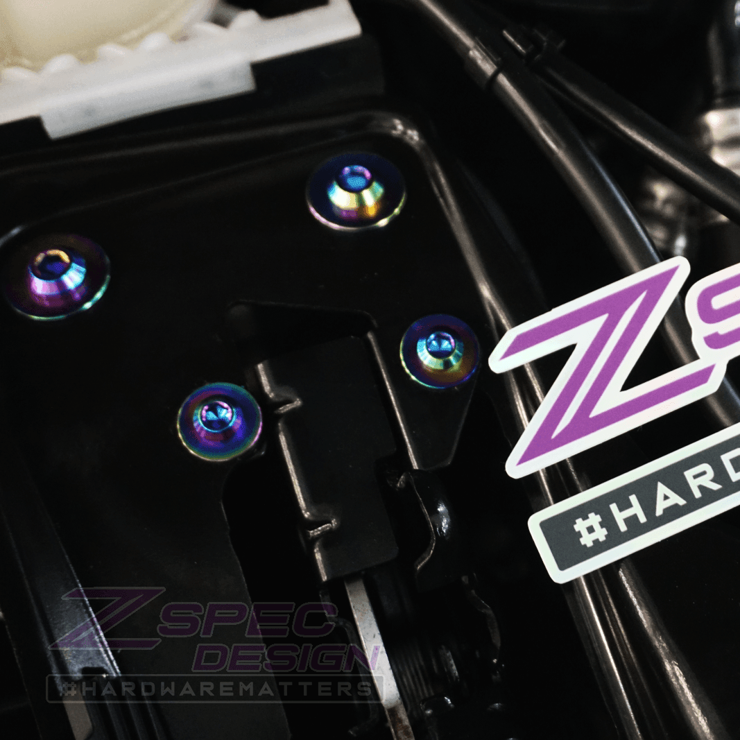 ZSPEC "Stage 2" Dress Up Bolts® Fastener Kit for '14-19 BMW 435i F32 3.0T, Titanium - ZSPEC Design LLC - Hardware Fasteners - 435i, bmw, F32, Fastener Kit, stage 2 - zspecdesign.com
