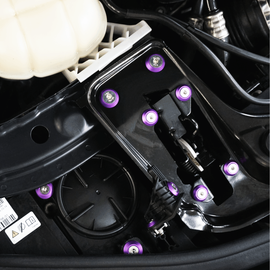 ZSPEC "Stage 2" Dress Up Bolts® Fastener Kit for '14-19 BMW 435i F32 3.0T, Stainless & Billet - ZSPEC Design LLC - Hardware Fasteners - 435i, bmw, F32, Fastener Kit, stage 2 - zspecdesign.com