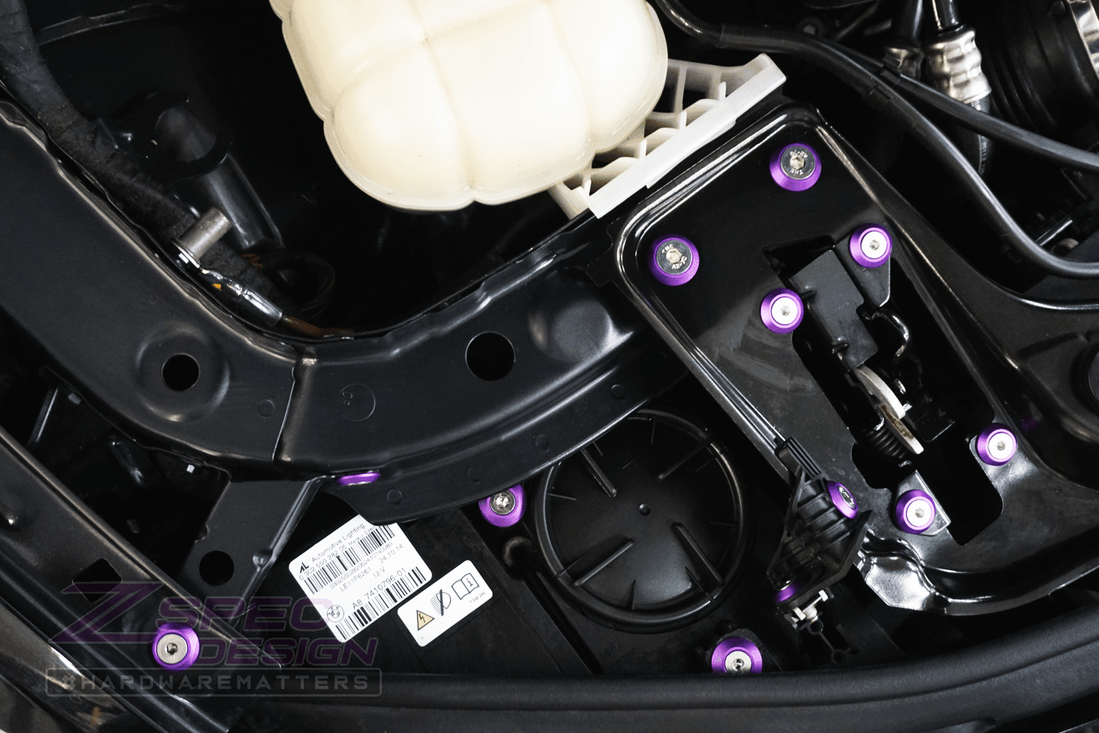 ZSPEC "Stage 2" Dress Up Bolts® Fastener Kit for '14-19 BMW 435i F32 3.0T, Stainless & Billet - ZSPEC Design LLC - Hardware Fasteners - 435i, bmw, F32, Fastener Kit, stage 2 - zspecdesign.com