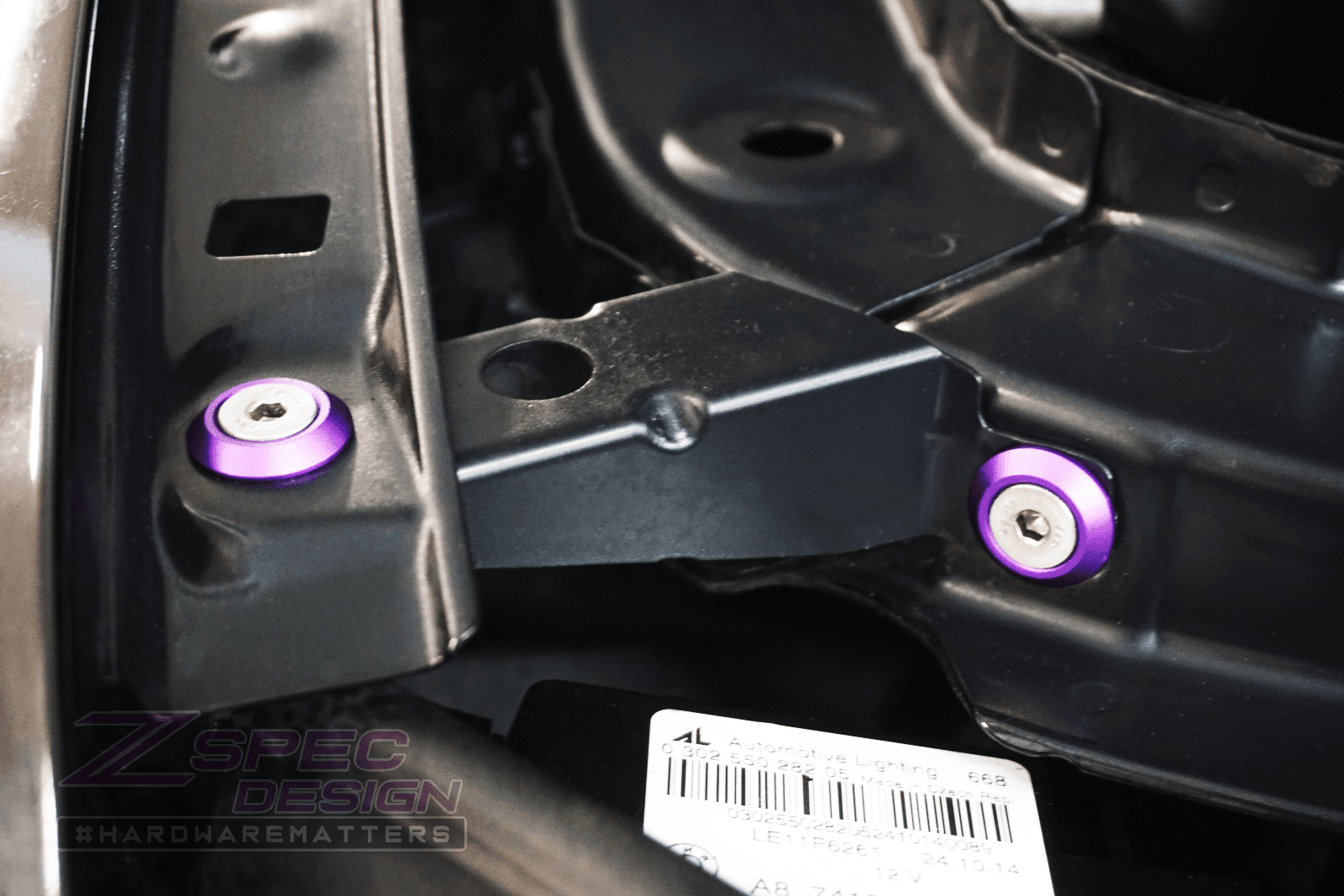 ZSPEC "Stage 2" Dress Up Bolts® Fastener Kit for '14-19 BMW 435i F32 3.0T, Stainless & Billet - ZSPEC Design LLC - Hardware Fasteners - 435i, bmw, F32, Fastener Kit, stage 2 - zspecdesign.com