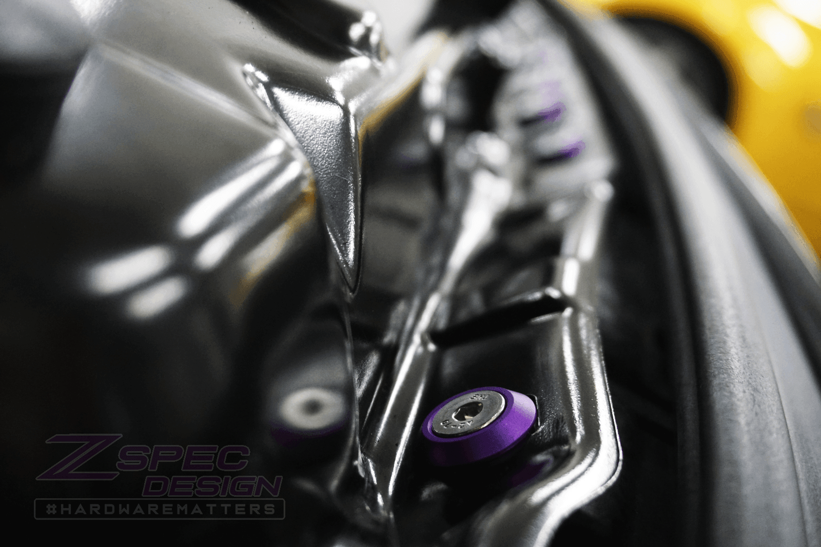 ZSPEC "Stage 2" Dress Up Bolts® Fastener Kit for '14-19 BMW 435i F32 3.0T, Stainless & Billet - ZSPEC Design LLC - Hardware Fasteners - 435i, bmw, F32, Fastener Kit, stage 2 - zspecdesign.com