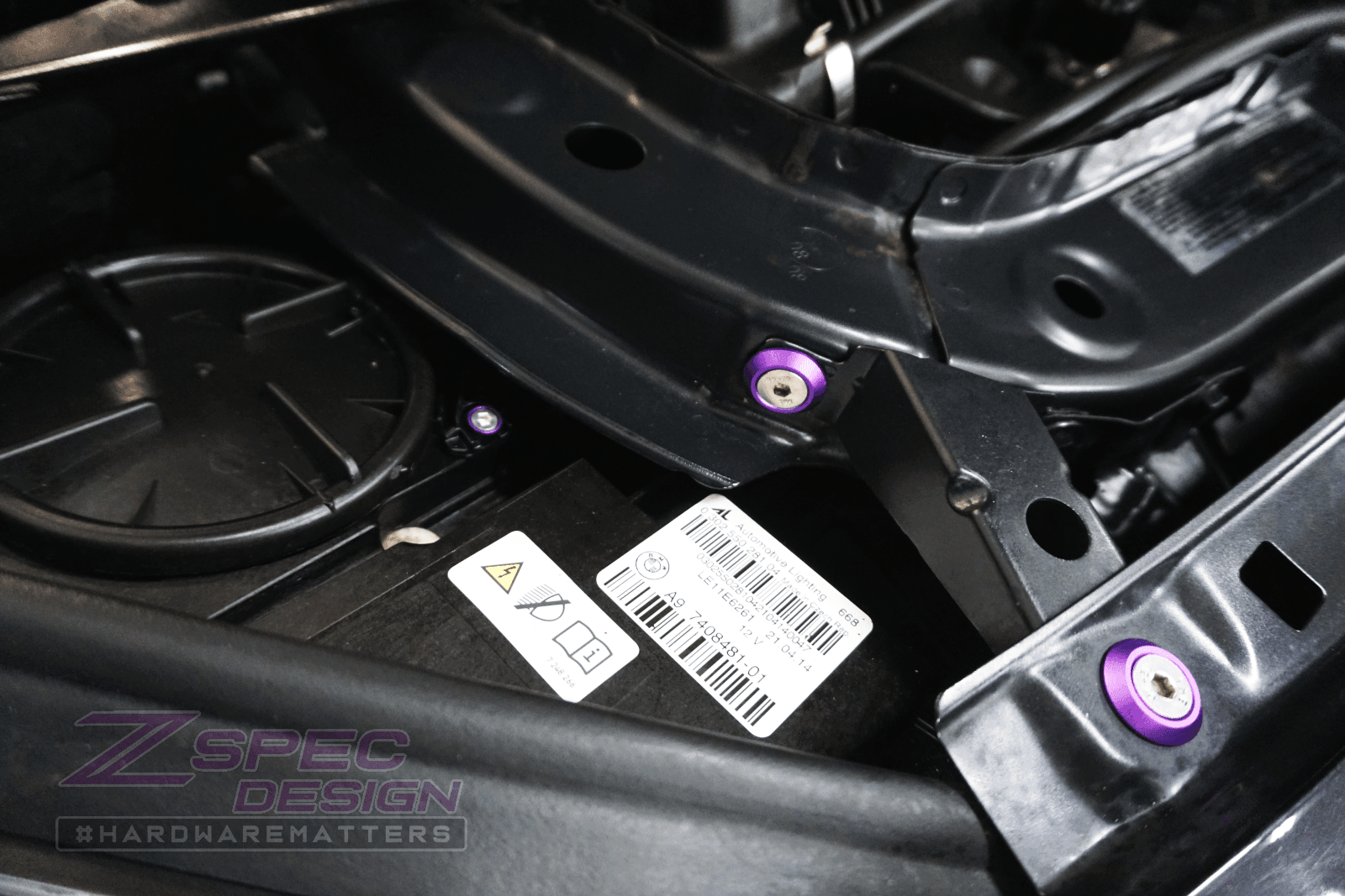 ZSPEC "Stage 2" Dress Up Bolts® Fastener Kit for '14-19 BMW 435i F32 3.0T, Stainless & Billet - ZSPEC Design LLC - Hardware Fasteners - 435i, bmw, F32, Fastener Kit, stage 2 - zspecdesign.com