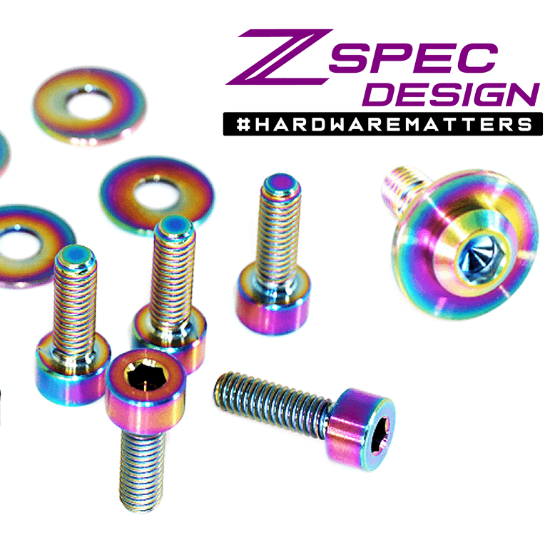 ZSPEC "Stage 2" Fastener Kit for '20+ Toyota Supra MKV GR A90, Titanium - ZSPEC Design LLC - Hardware Fasteners - a90, Fastener Kit, gr, mkv, stage 2, supra, titanium, toyota - zspecdesign.com