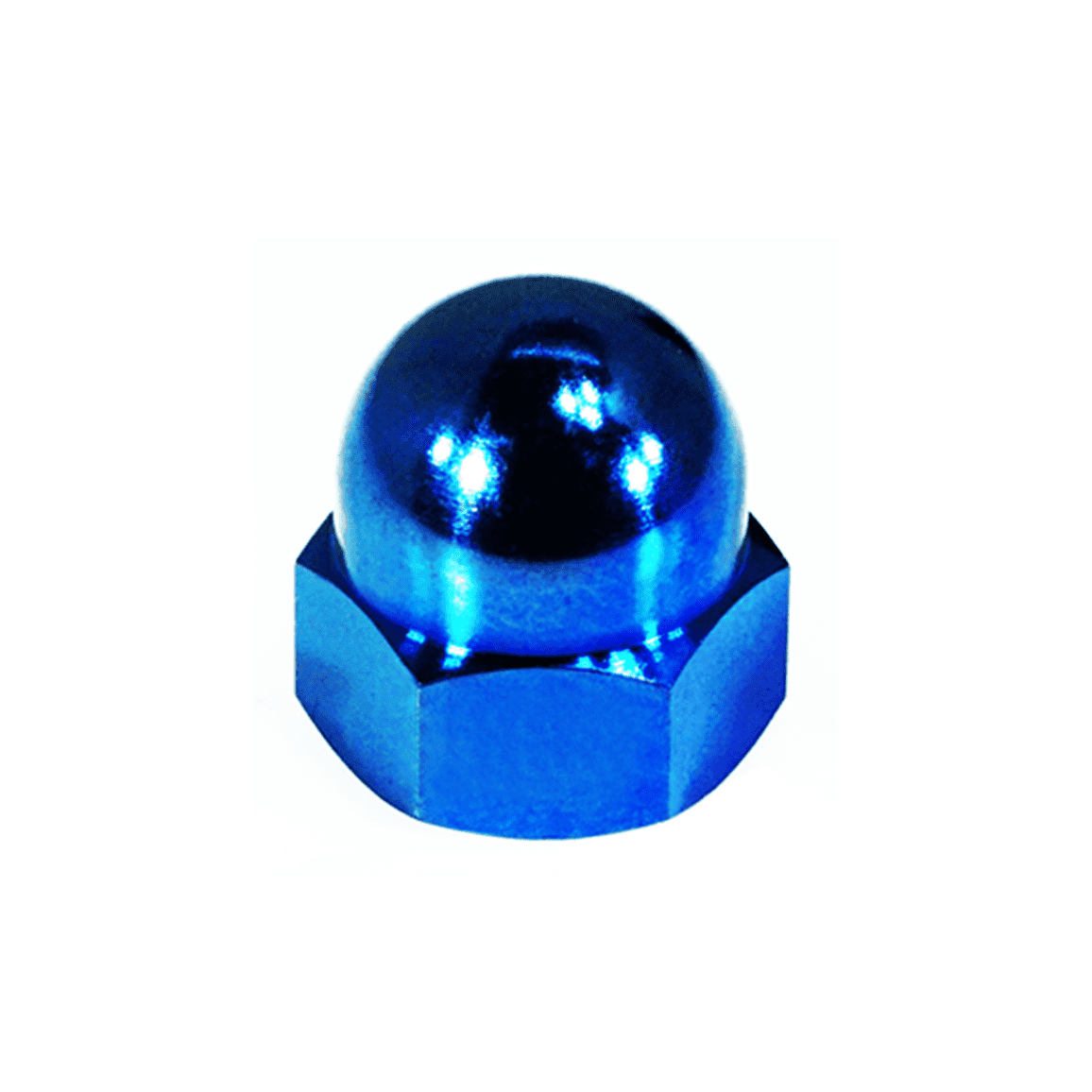 ZSPEC M8-1.25 Metric Acorn Nut, Grade-5 Titanium, Per Nut - ZSPEC Design LLC - Hardware Fasteners - acorn, m8, per each, per nut, titanium - zspecdesign.com