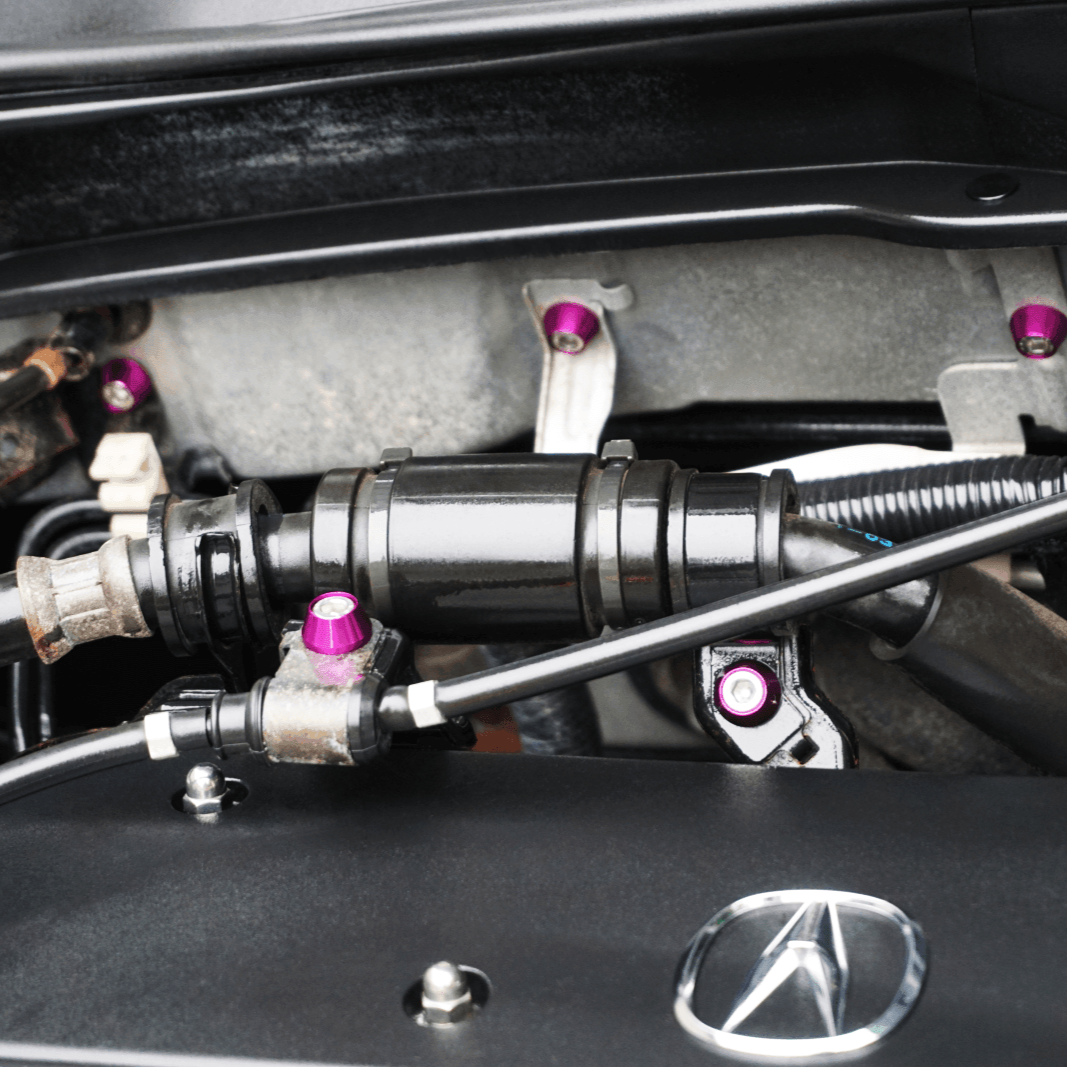 ZSPEC "Stage 3" Dress Up Bolts® Fastener Kit for '01-07 Acura RSX 2.0L, Stainless & Billet - ZSPEC Design LLC - Hardware Fasteners - acura, Fastener Kit, rsx, stage 3, Washer Color - zspecdesign.com