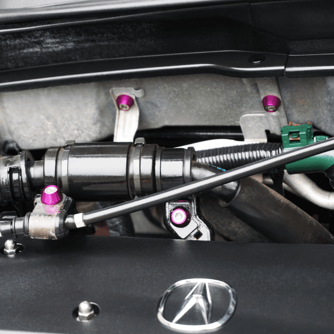 ZSPEC "Stage 3" Dress Up Bolts® Fastener Kit for '01-07 Acura RSX 2.0L, Stainless & Billet - ZSPEC Design LLC - Hardware Fasteners - acura, Fastener Kit, rsx, stage 3, Washer Color - zspecdesign.com
