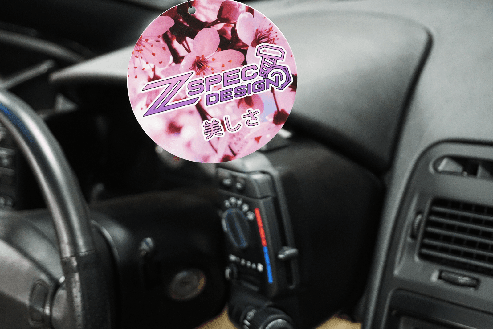 3" Round Sakura (Cherry-Blossom) Scented Air Freshener - ZSPEC Design LLC - Air Fresheners - air freshener, lifestyle - zspecdesign.com