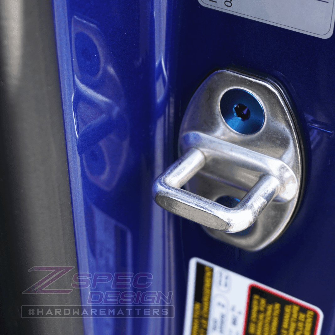 ZSPEC Door Strikers & Latches Fasteners, Audi S5 B8 EA837, Titanium ZSPEC Door Strikers & Latches Fasteners, Audi S5 B8 EA837, Titanium