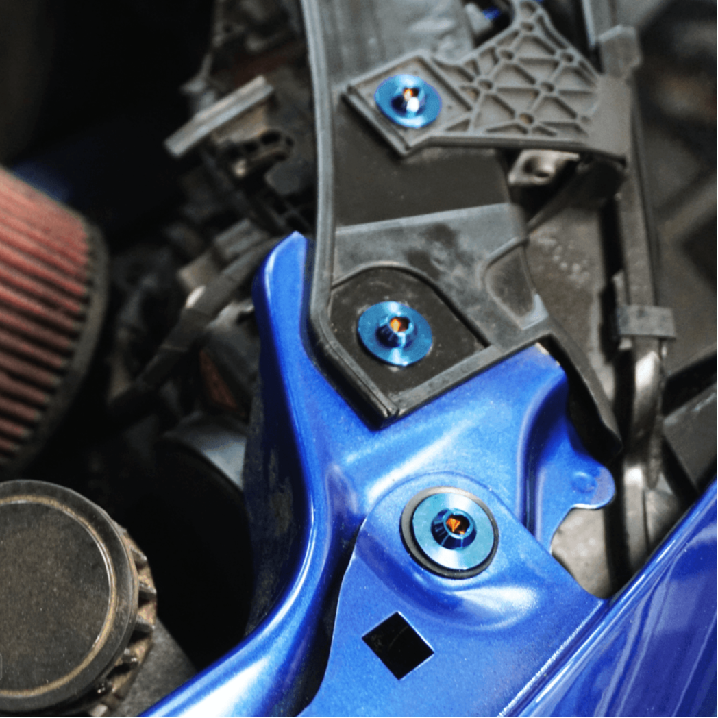 ZSPEC "Stage 2" Dress Up Bolts® Fastener Kit for Audi S5 B8 EA837 3.0L, Titanium - ZSPEC Design LLC - Hardware Fasteners - a5, audi, b8, b8.5, ea837, Fastener Kit, s5, stage 2 - zspecdesign.com