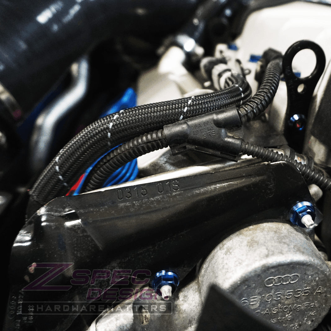 ZSPEC "Stage 2" Dress Up Bolts® Fastener Kit for Audi S5 B8 EA837 3.0L, Titanium - ZSPEC Design LLC - Hardware Fasteners - a5, audi, b8, b8.5, ea837, Fastener Kit, s5, stage 2 - zspecdesign.com