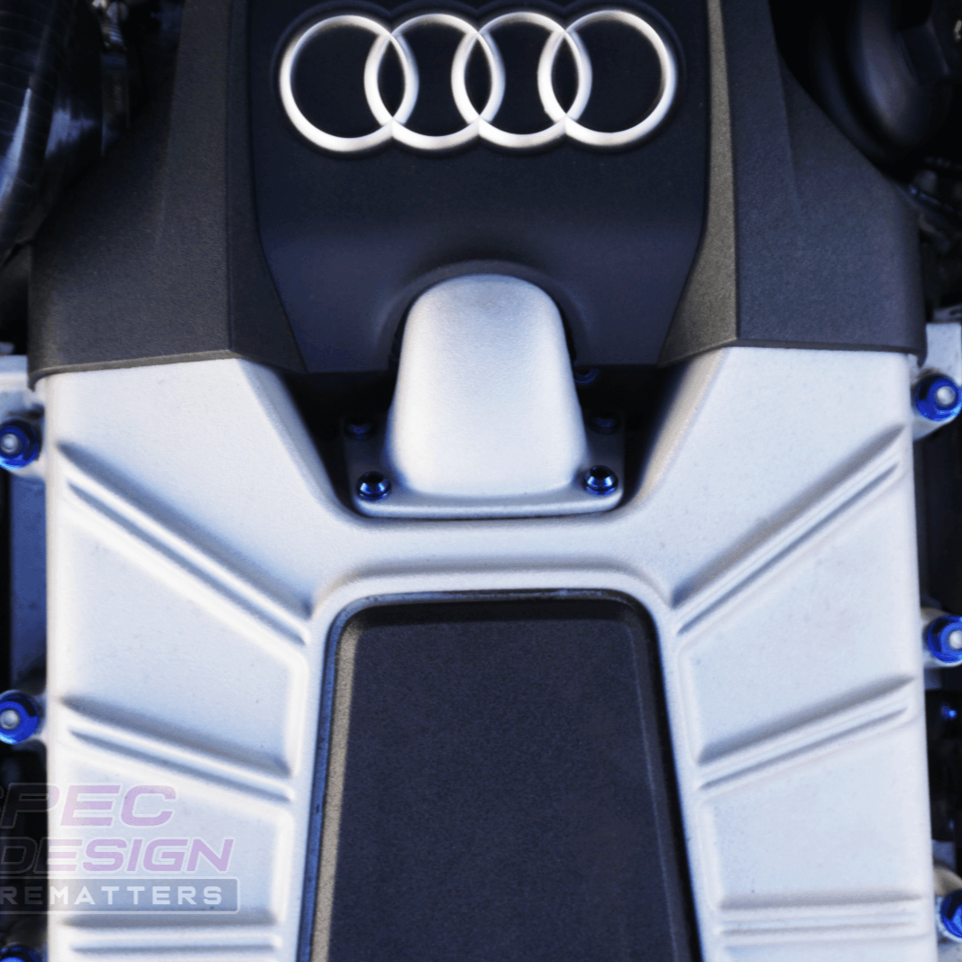 ZSPEC "Stage 3" Dress Up Bolts® Fastener Kit for Audi S5 B8 EA837 3.0L, Titanium - ZSPEC Design LLC - Hardware Fasteners - a5, audi, b8, b8.5, ea837, Fastener Kit, s5, stage 3 - zspecdesign.com