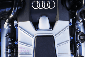 ZSPEC "Stage 3" Dress Up Bolts® Fastener Kit for Audi S5 B8 3.0L, Titanium Grade-5  Bagged/Labeled by Function  Keywords Engine Bay Hardware Upgrade Performance ZSPEC Design LLC Car Auto Hobby  Garage