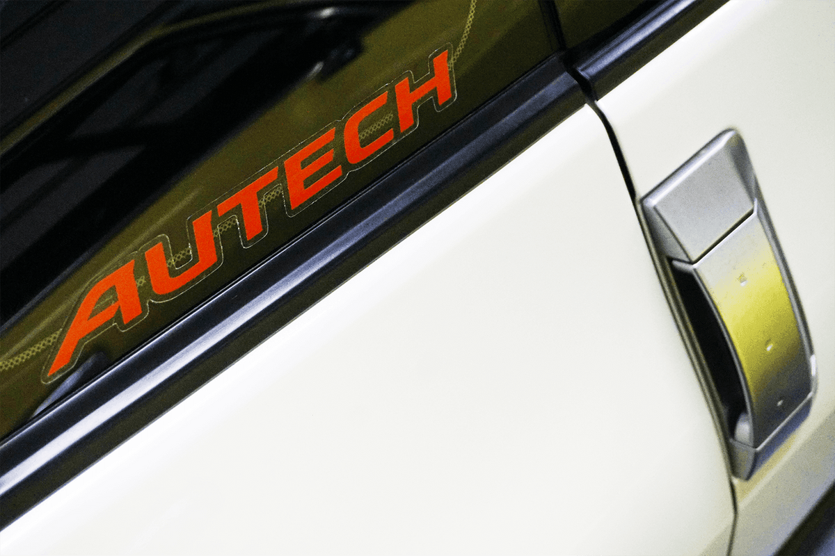 Spec Tech Sticker Clear-Vinyl Printed Autech Sticker Decal, ZSPEC Design LLC