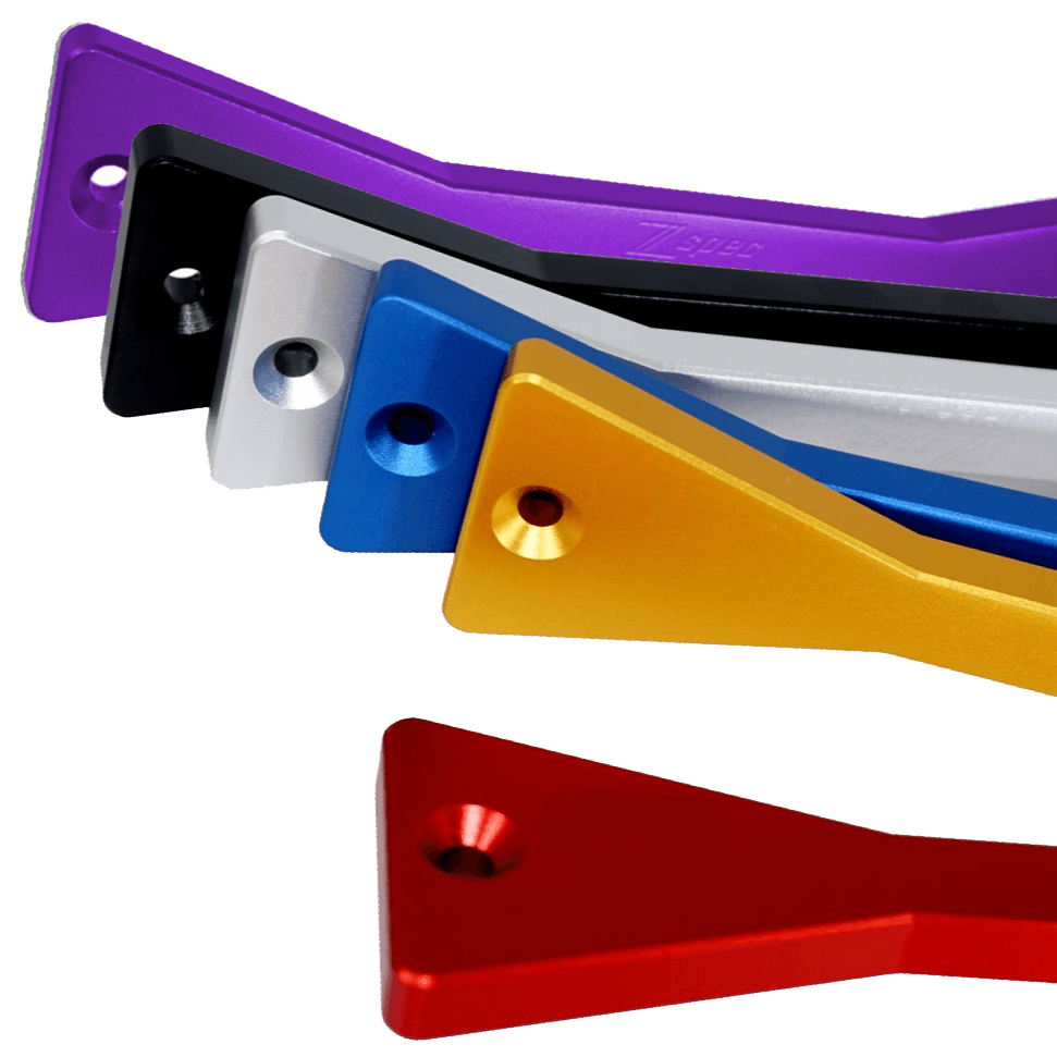 ZSPEC Battery Hold Down/Bracket for Nissan Titan A61, Anodized Billet Aluminum - ZSPEC Design LLC - Hardware Fasteners - accessory, battery, battery bracket, bracket, nissan, stainless, titan, xd - zspecdesign.com