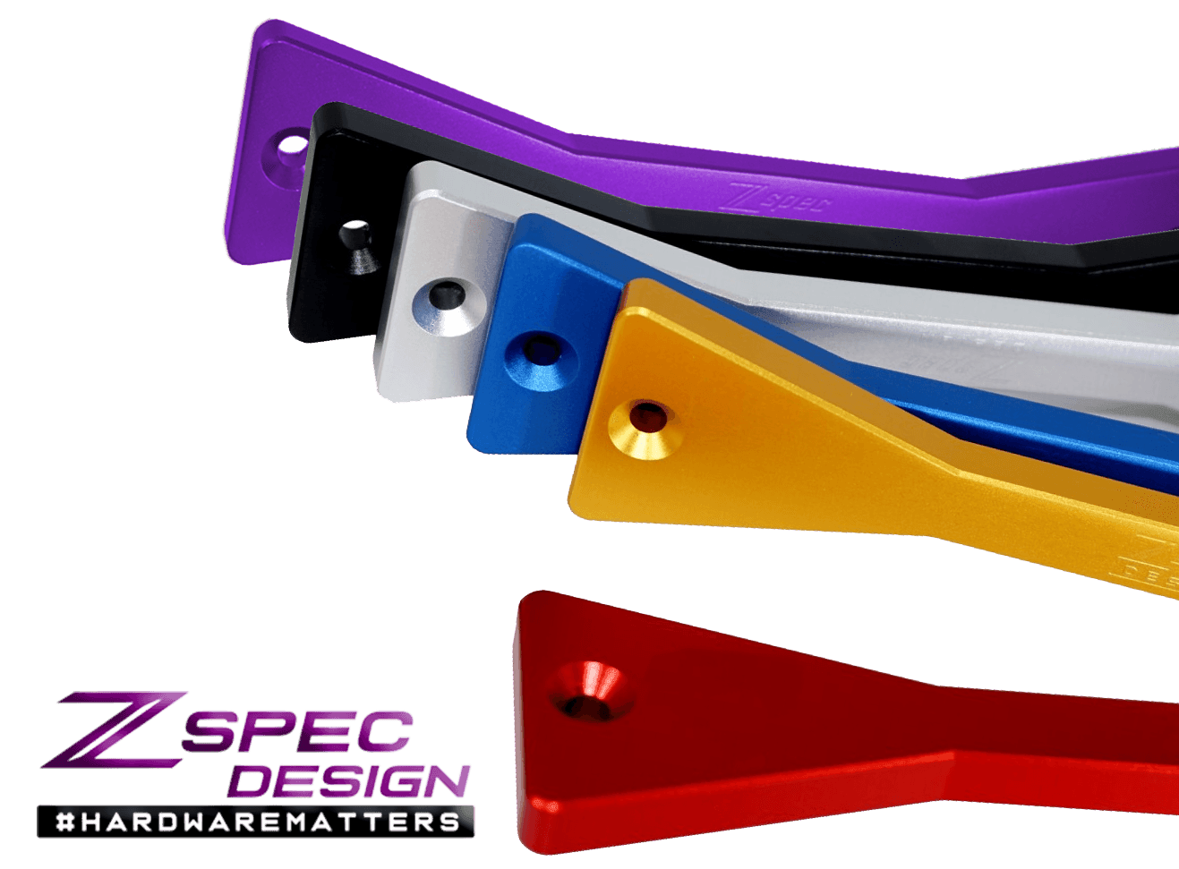 ZSPEC Battery Hold Down/Bracket for '23+ Nissan Z RZ34, Billet nismo 400z 400 billet battery bracket tie-down engine bay dress up