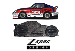 ZSPEC BSR-Racing Datsun #33 Tribute Lapel / Hat Pin