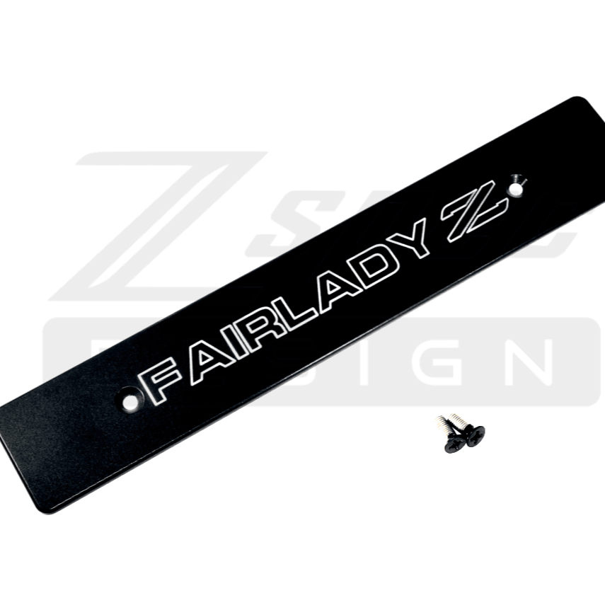 ZSPEC Front Bumper Plate for the JSPEC '90-99 Nissan Z32 300zx Fascia, Powder-Coated Billet - ZSPEC Design LLC - Vehicle Parts & Accessories - 300zx, accessory, bumper, jspec, nissan, plate, z32 - zspecdesign.com