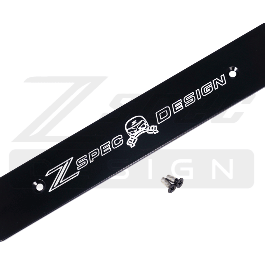 ZSPEC Front Bumper Plate for the JSPEC '90-99 Nissan Z32 300zx Fascia, Powder-Coated Billet - ZSPEC Design LLC - Vehicle Parts & Accessories - 300zx, accessory, bumper, jspec, nissan, plate, z32 - zspecdesign.com