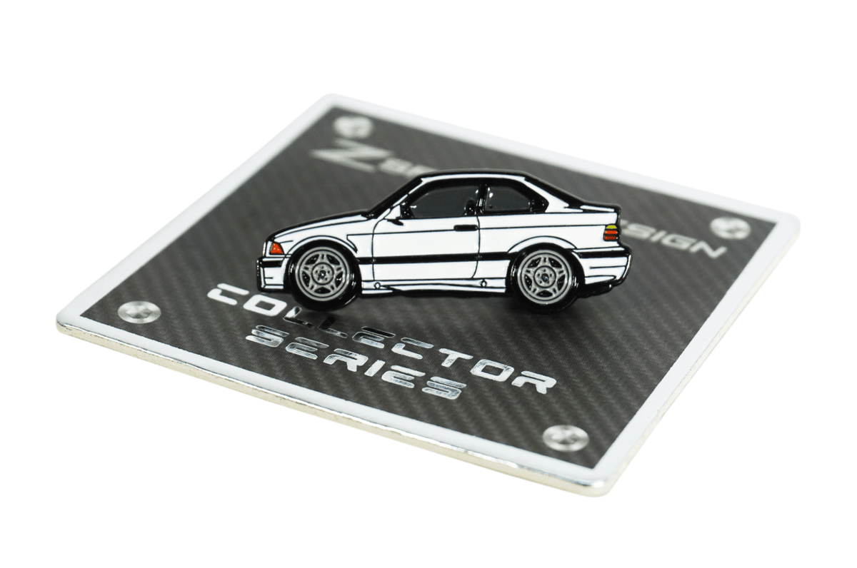 ZSPEC Collector Lapel / Hat Pin - Tribute to the BMW E46 Gift Holiday Man Cave Garage Art Men Man Woman Car Nut Enthusiast Hobby Auto Car Race Dress Up Gift Accessory Holiday Custom Limited