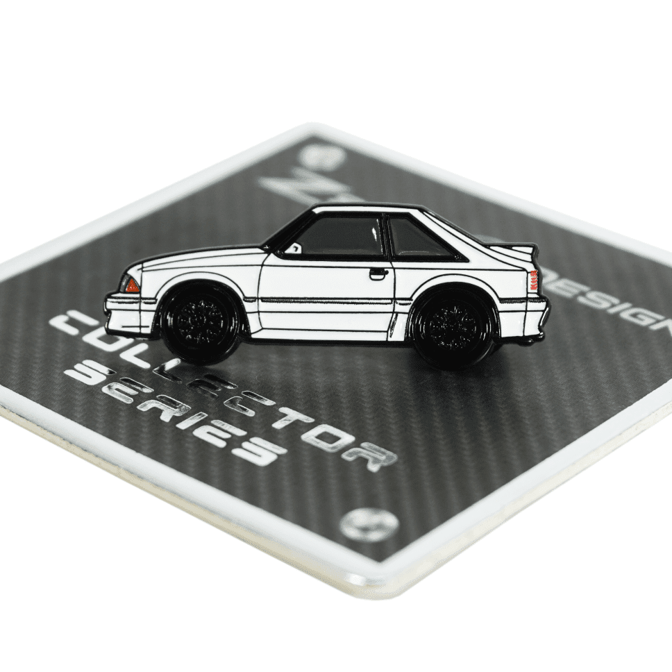 ZSPEC Collector Lapel / Hat Pin - Tribute to the Ford Mustang Fox-Body - ZSPEC Design LLC - Pin - accessory, ford, ford pin, fox, lapel, lifestyle, mustang, pin - zspecdesign.com