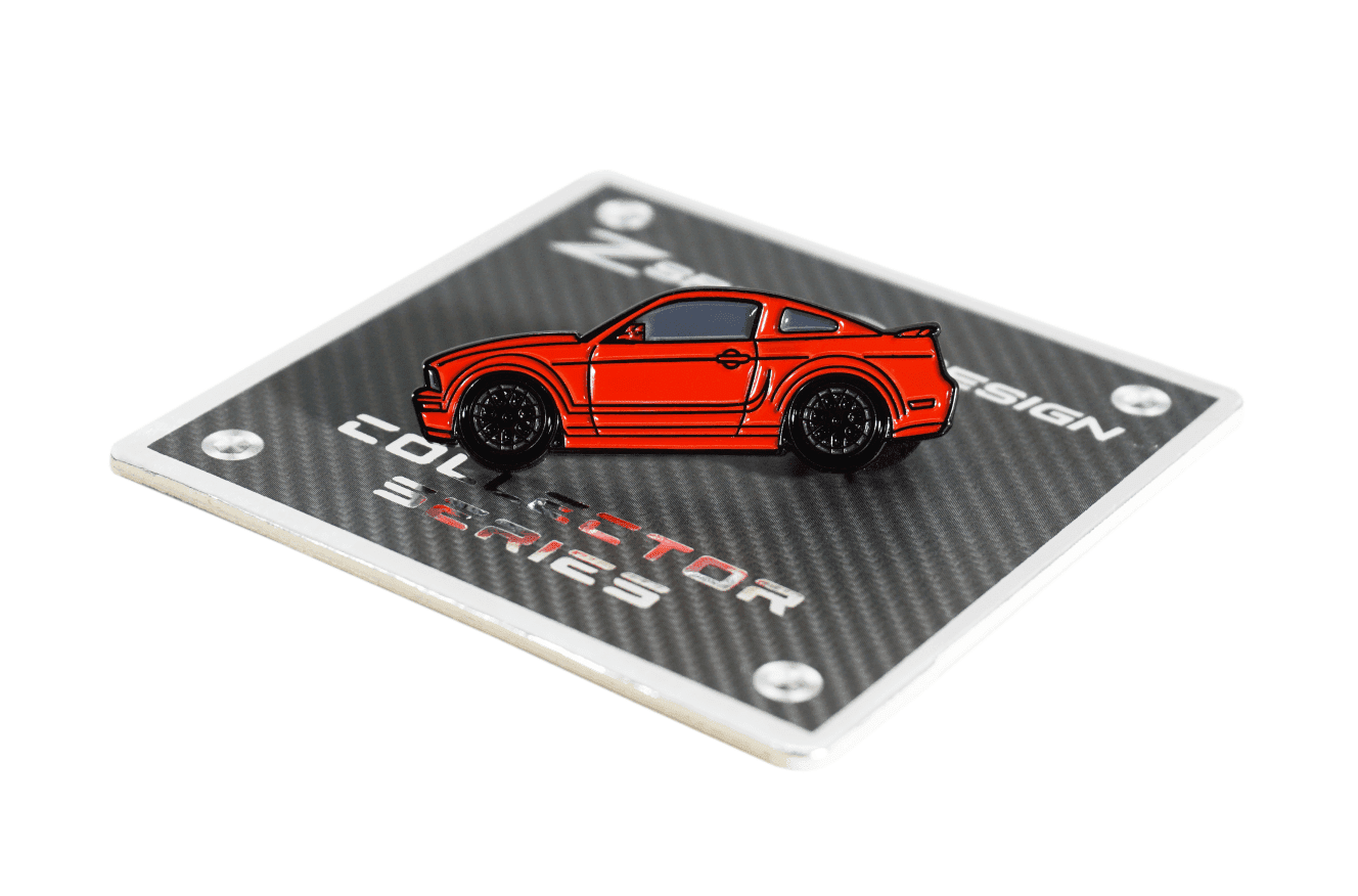 ZSPEC Collector Lapel / Hat Pin - Tribute to the S197 Ford Mustang - ZSPEC Design LLC - Pin - accessory, ford, ford pin, lapel, lifestyle, mustang, pin, s197 - zspecdesign.com