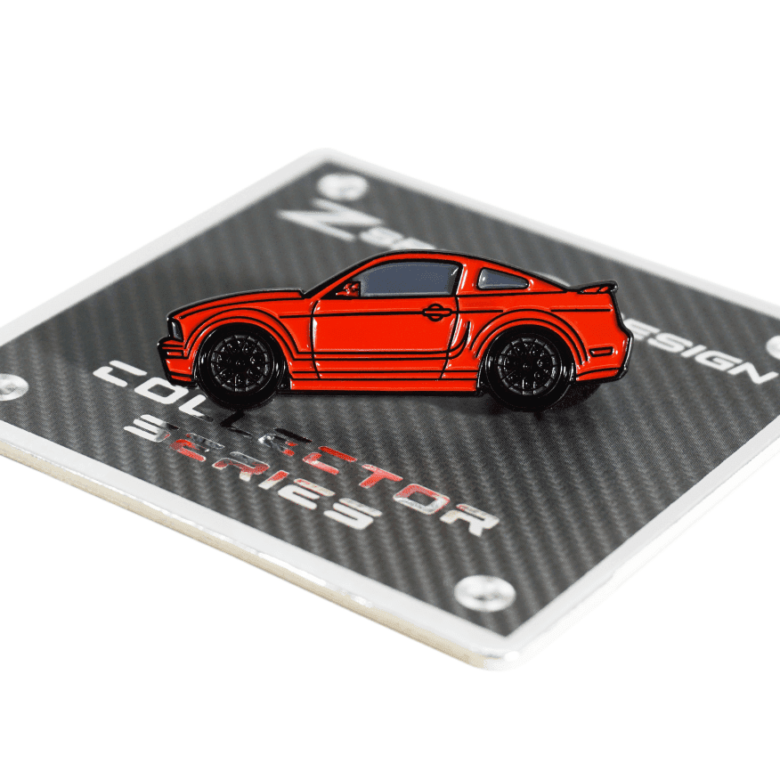 ZSPEC Collector Lapel / Hat Pin - Tribute to the S197 Ford Mustang - ZSPEC Design LLC - Pin - accessory, ford, ford pin, lapel, lifestyle, mustang, pin, s197 - zspecdesign.com