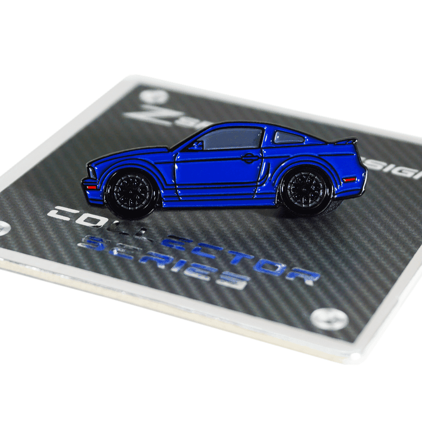 ZSPEC Collector Lapel / Hat Pin - Tribute to the S197 Ford Mustang - ZSPEC Design LLC - Pin - accessory, ford, ford pin, lapel, lifestyle, mustang, pin, s197 - zspecdesign.com