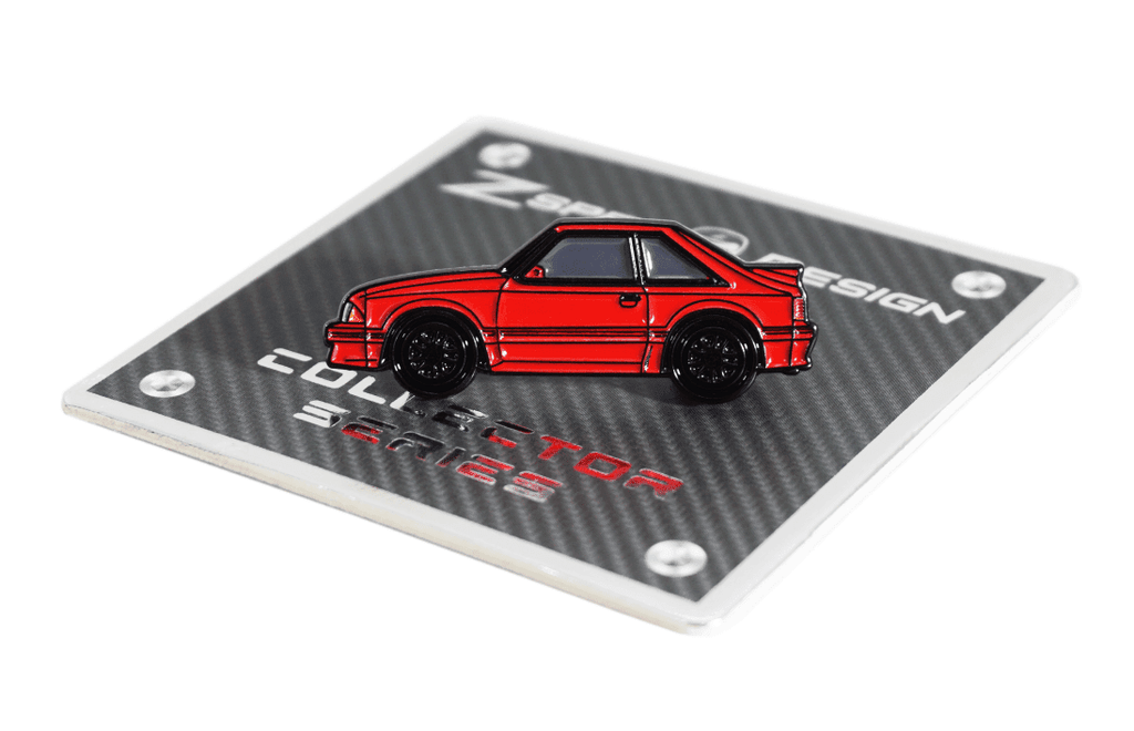 ZSPEC Collector Lapel / Hat Pin - Tribute to the Ford Mustang Fox-Body ZSPEC Collector Lapel / Hat Pin - Tribute to the Ford Mustang Fox-Body