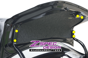 ZSPEC "Stage 3" Dress Up Bolts® Fastener Kit for '15-21 Subaru WRX & STI, Titanium  Keywords Engine Bay Upgrade Performance Merchandise Grade-5 GR5 Dress Up Bolts Hardware Design Car Auto JDM USDM