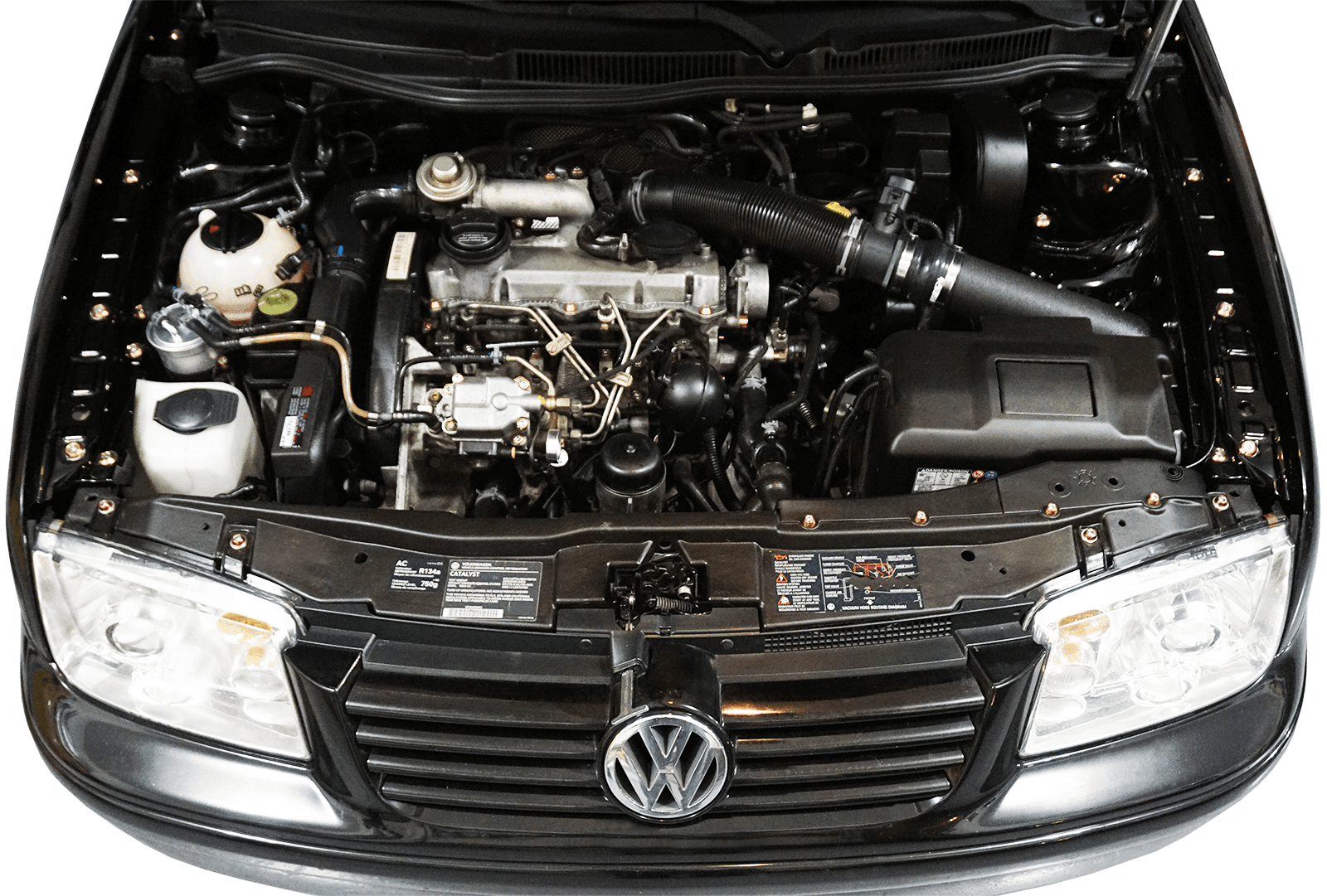 ZSPEC "Stage 3" Dress Up Bolts® Fastener Kit for '99-03 VW Golf Diesel 1.9L MK4, Stainless & Billet - ZSPEC Design LLC - Hardware Fasteners - diesel, Fastener Kit, golf, MK4, stage 3, volkswagen, VW, Washer Color - zspecdesign.com