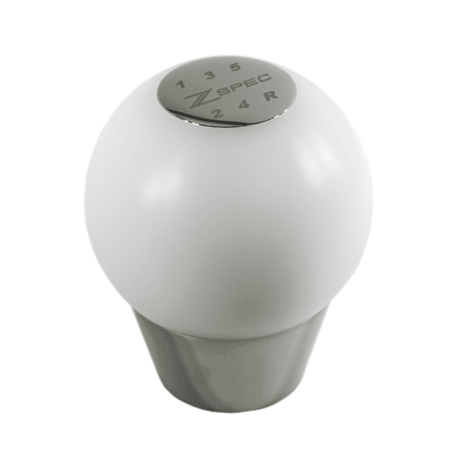 ZSPEC Shift Knob, M10-1.25, Delrin & Stainless, 5-Speed, Fits 300zx/240SX/3000GT/R32/R33/R34 - ZSPEC Design LLC - Hardware Fasteners - 180sx, 200sx, 240sx, 3000gt, 300zx, 323, 626, accessory, altima, brz, DSM, eclipse, EVO, EVO 10, EVO X, frontier, frs, genesis, infiniti, lancer, maxima, mazdaspeed, miata, mx3, mx5, mx6, Nismo, Nissan, patrol, probe, protege5, r32, r33, R34, rx-7, rx7, rx8, S13, s14, S15, sentra, shift, Shift Knob, Silvia, skyline, versa, z32 - zspecdesign.com