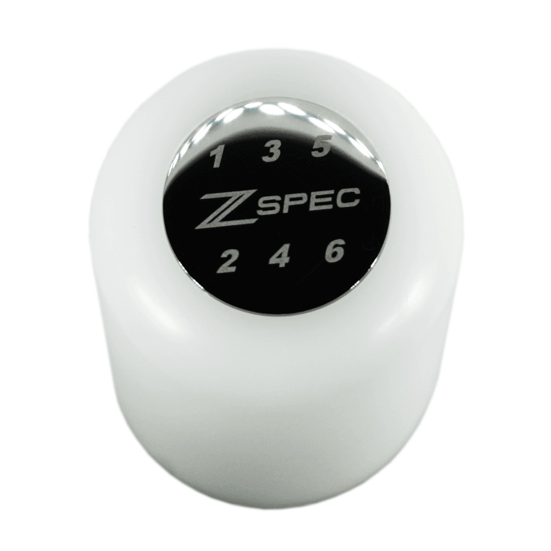 ZSPEC Shift Knob, M10-1.5, Delrin & Stainless, 6-Speed Shift Pattern Coin - ZSPEC Design LLC - Vehicle Shift Knobs - 3000gt, 323, 626, accessory, brz, DSM, eclipse, EVO, EVO 10, EVO X, frs, genesis, lancer, mazdaspeed, miata, mx3, mx5, mx6, Nismo, Nissan, patrol, probe, protege5, r32, r33, rx-7, rx7, rx8, sentra, Shift Knob, versa - zspecdesign.com