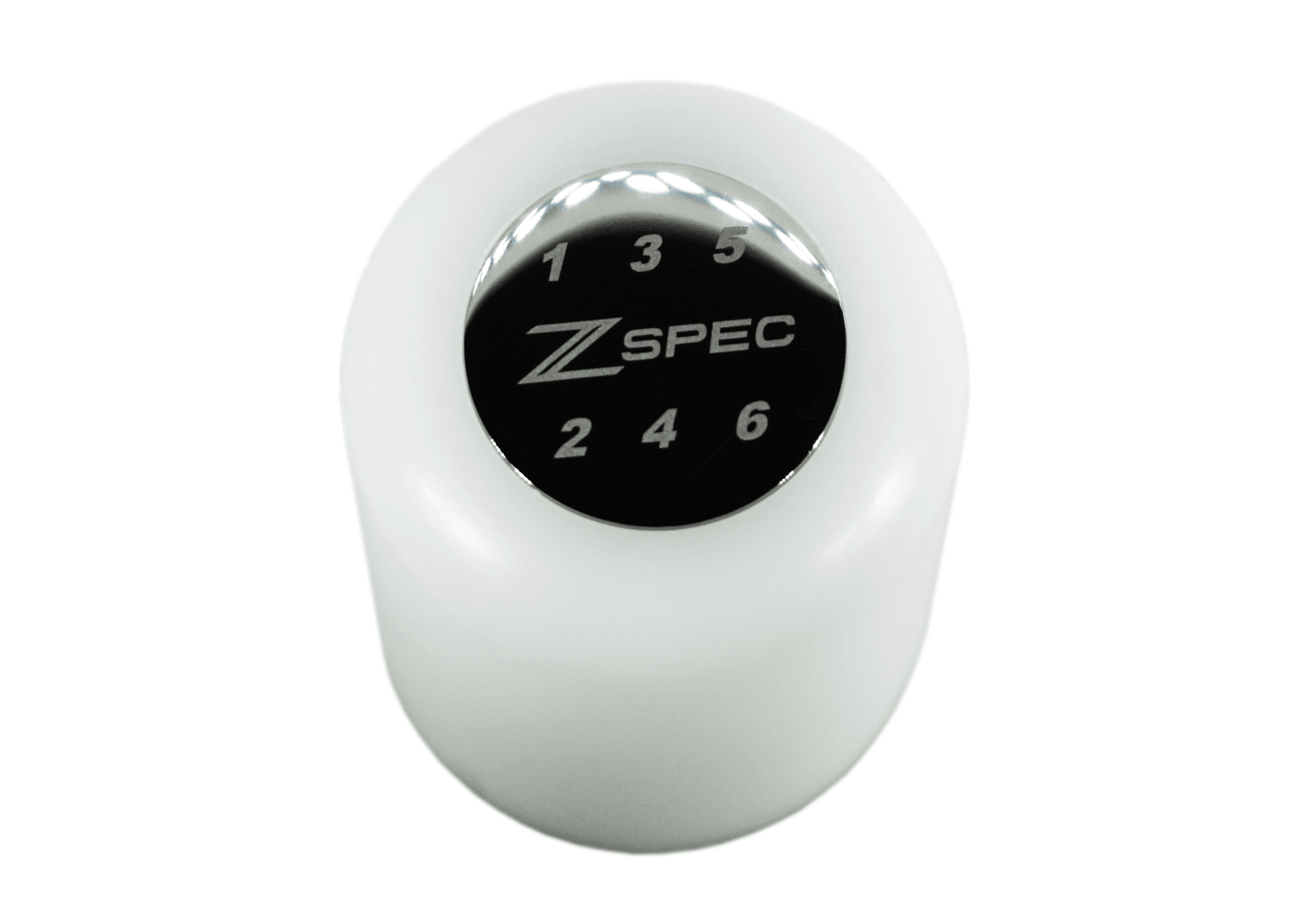 ZSPEC SCENE Shift Knob, M10-1.25, Delrin & Stainless, 6-Speed Shift Pattern Coin Nissan Nismo 350z 370z G35 G37 Q50 Q60 QX Infiniti