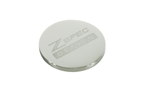 ZSPEC SCENE Shift Knob, M10-1.25, Delrin & Stainless, 4-Speed Shift Pattern Coin