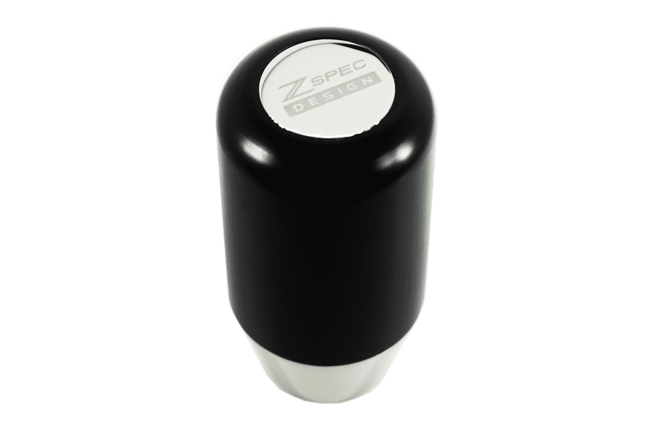 ZSPEC Shift Knob, M10-1.25, Delrin & Stainless, 6-Speed Shift Pattern Coin Nissan Nismo 350z 370z G35 G37 Q50 Q60 QX Infiniti  Beauty Interior Upgrade Shifter Performance Dress Up