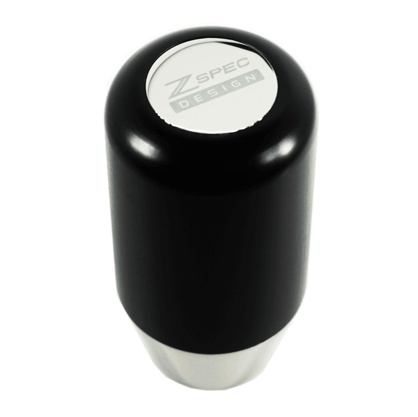 ZSPEC Shift Knob, M8-1.25, Delrin & Stainless, 5-Speed Shift Pattern Coin - ZSPEC Design LLC - Vehicle Shift Knobs - 180sx, 200sx, 240sx, 3000gt, 323, 626, accessory, altima, brz, DSM, eclipse, EVO, EVO 10, EVO X, frontier, frs, genesis, infiniti, lancer, maxima, mazdaspeed, miata, mx3, mx5, mx6, Nismo, Nissan, patrol, probe, protege5, r32, r33, R34, rx-7, rx7, rx8, S13, s14, S15, sentra, Shift Knob, Silvia, skyline, versa - zspecdesign.com