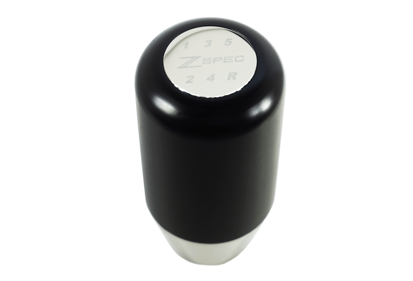 ZSPEC Shift Knob, M8-1.25, Delrin & Stainless, 5-Speed Shift Pattern Coin
