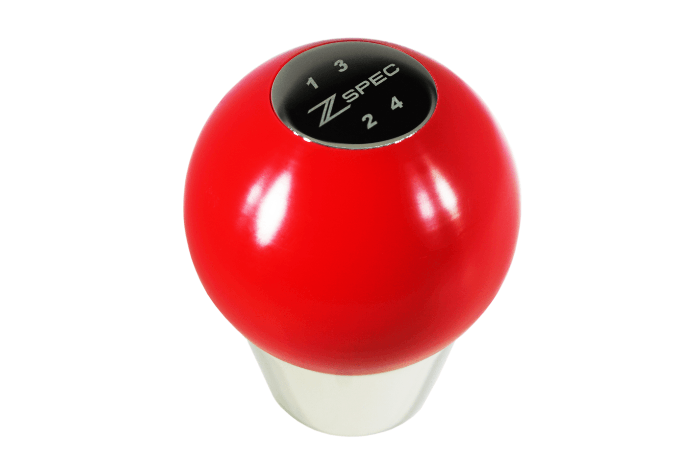 ZSPEC Shift Knob, M10-1.25, Delrin & Stainless, 4-Speed Pattern  240z/260z/280z/Other