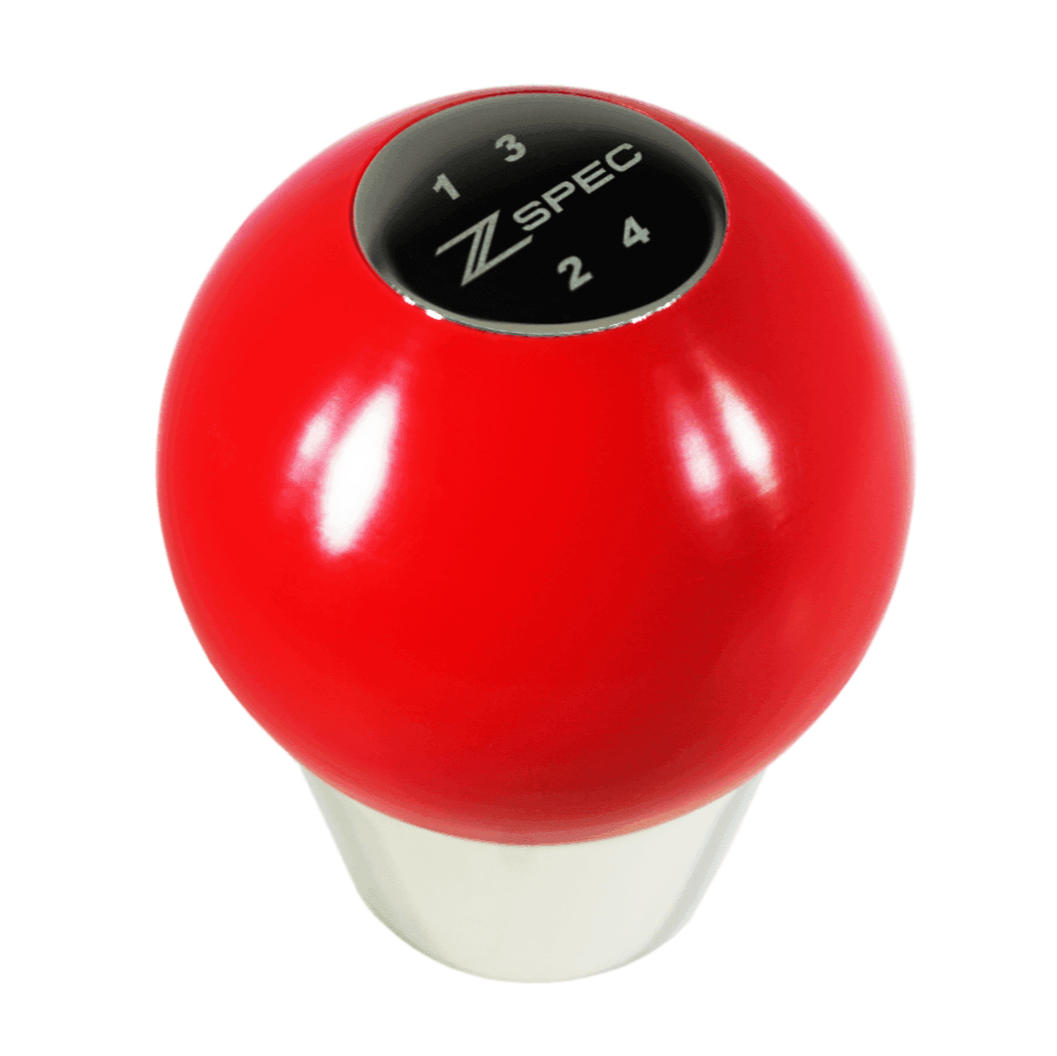 ZSPEC Shift Knob, M12-1.25, Delrin & Stainless, 4-Speed Shift Pattern Coin - ZSPEC Design LLC - Vehicle Parts & Accessories - 323, 626, accessory, EVO, EVO 10, mazdaspeed, mx3, Nismo, Nissan, patrol, probe, rx-7, rx7, Shift Knob - zspecdesign.com