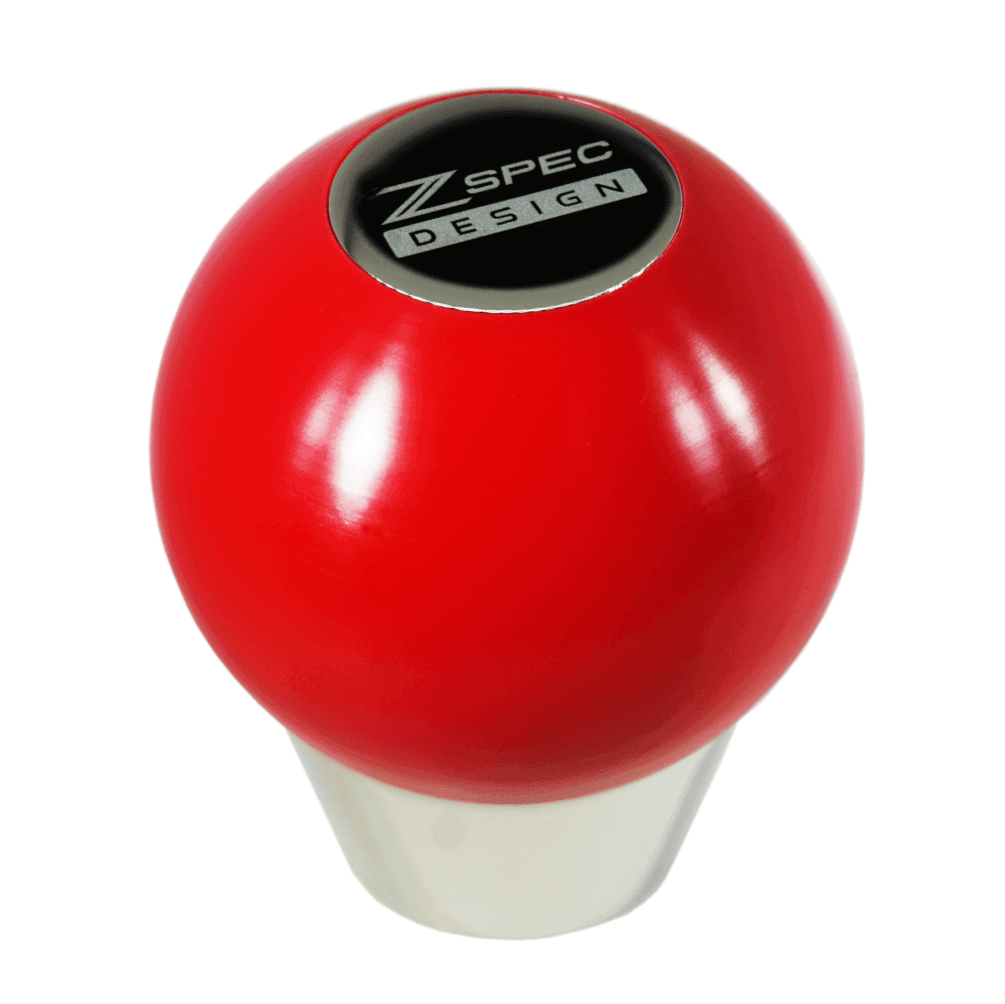 ZSPEC Shift Knob, M8-1.25, Delrin & Stainless, 4-Speed Shift Pattern Coin - ZSPEC Design LLC - Vehicle Parts & Accessories - 180sx, 200sx, 240z, 260z, 323, 626, accessory, datsun, EVO, EVO 10, frontier, mazdaspeed, mx3, Nismo, Nissan, patrol, probe, rx-7, rx7, sentra, Shift Knob - zspecdesign.com