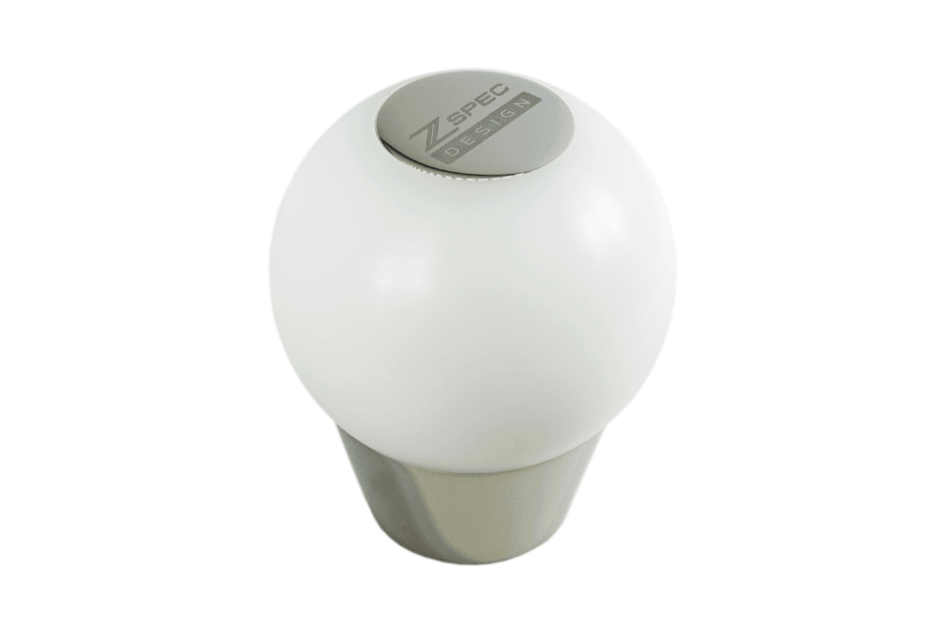 ZSPEC Shift Knob, M12-1.25, Delrin & Stainless, 6-Speed Shift Pattern Coin