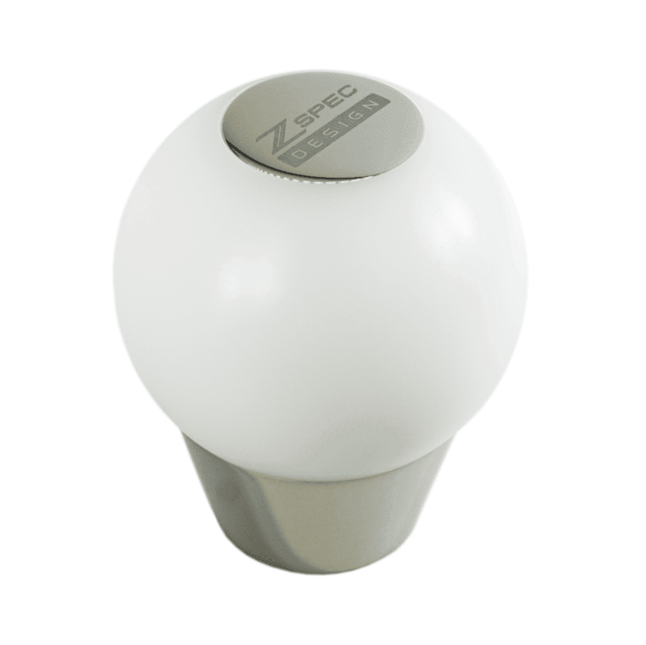 ZSPEC Shift Knob, M10-1.25, Delrin & Stainless, 5-Speed, Fits 300zx/240SX/3000GT/R32/R33/R34 - ZSPEC Design LLC - Hardware Fasteners - 180sx, 200sx, 240sx, 3000gt, 300zx, 323, 626, accessory, altima, brz, DSM, eclipse, EVO, EVO 10, EVO X, frontier, frs, genesis, infiniti, lancer, maxima, mazdaspeed, miata, mx3, mx5, mx6, Nismo, Nissan, patrol, probe, protege5, r32, r33, R34, rx-7, rx7, rx8, S13, s14, S15, sentra, shift, Shift Knob, Silvia, skyline, versa, z32 - zspecdesign.com