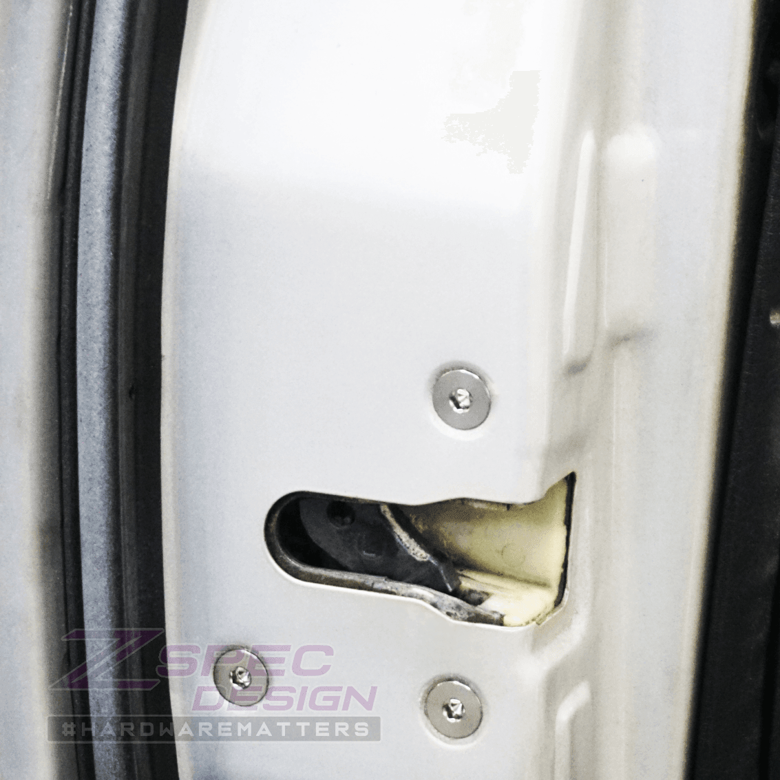 ZSPEC Dress Up Bolts® Fastener Kit, Door Jams Area for Datsun 280zx S130, Titanium - ZSPEC Design LLC - Hardware Fasteners - 280zx, door, door jam, nissan, s130 - zspecdesign.com