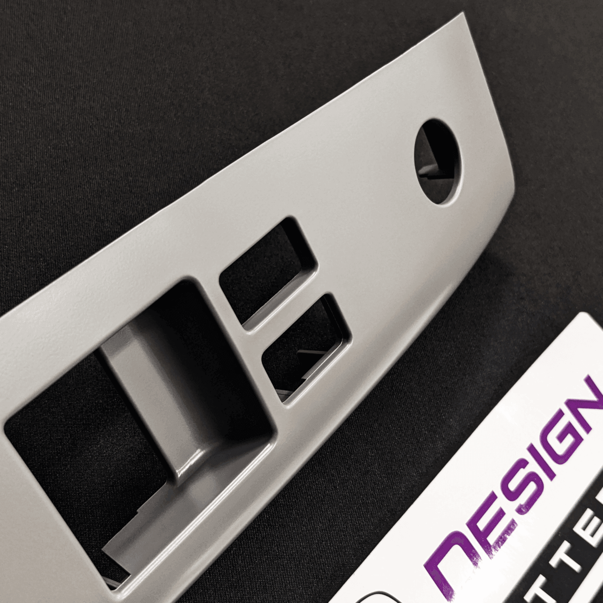 ZSPEC 350z Z33 Interior Door Window Switch Finisher Set for LHD '03-05, Grey - ZSPEC Design LLC - Hardware Fasteners - 350z, 350z Window Switch Finishers, door, finisher, handle, nissan, window - zspecdesign.com