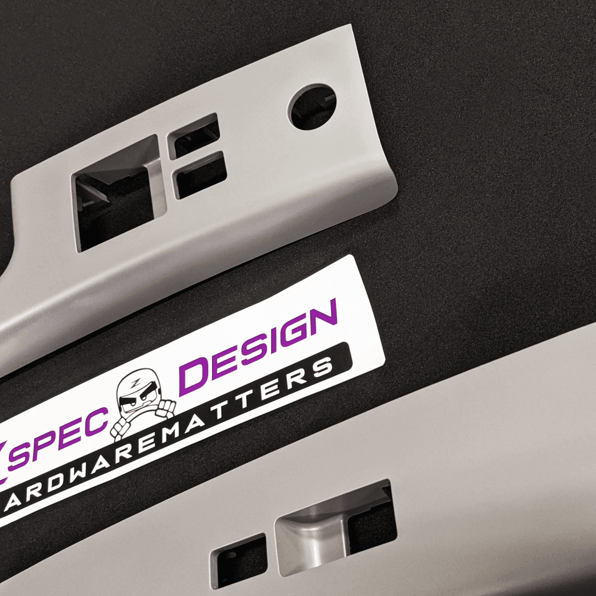 ZSPEC 350z Z33 Interior Door Window Switch Finisher Set for LHD '06-09, Grey - ZSPEC Design LLC - Hardware Fasteners - 350z, 350z Window Switch Finishers, door, finisher, handle, nissan, window - zspecdesign.com
