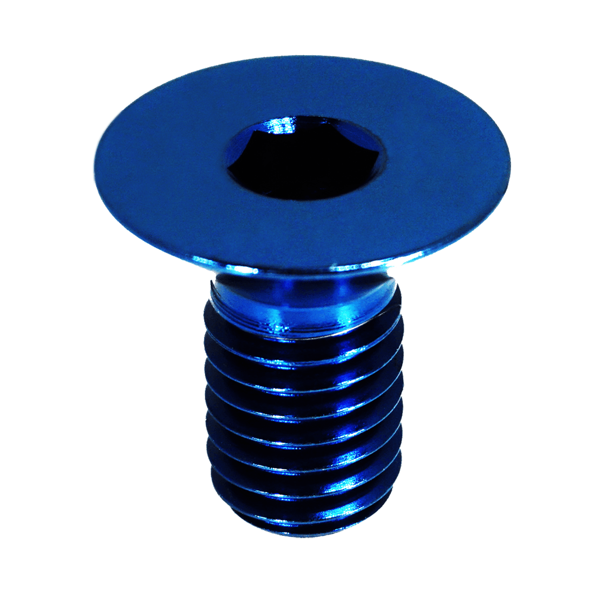 ZSPEC M6-1.0x12mm Flat-Head FHSC Fastener/Bolt, Titanium Grade-5, Per Each - ZSPEC Design LLC - Hardware Fasteners - Dress Up Bolt, FHSC, m6 - zspecdesign.com