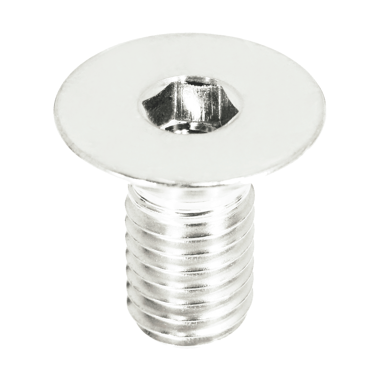 ZSPEC M6-1.0x12mm Flat-Head FHSC Fastener/Bolt, Titanium Grade-5, Per Each - ZSPEC Design LLC - Hardware Fasteners - Dress Up Bolt, FHSC, m6 - zspecdesign.com